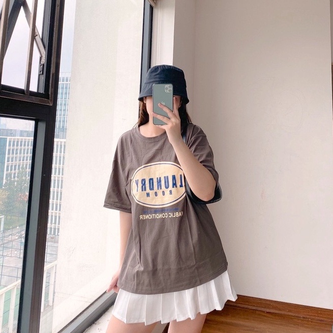 Áo Thun 3158 Laundry PEONYB Unisex [FREESHIP]  Phông form rộng tay lỡ in hình vintage, pull hàn quốc cá tính Ulzzang