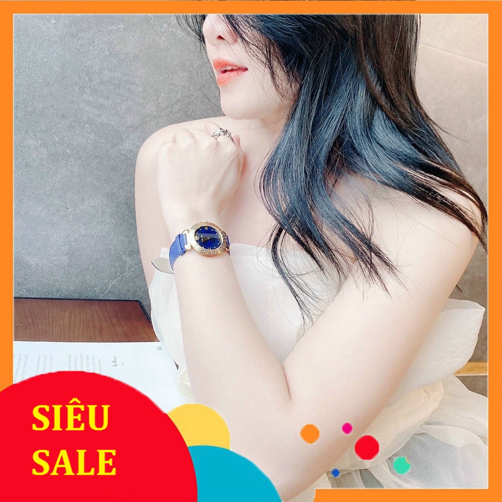 Đồng Hồ Nữ Thương Hiệu❤️Versace❤️Daphnis❤️Chống Nước,Chống Trầy Size 34mm,Đồng Hồ Chính Hãng Giá Siêu Rẻ