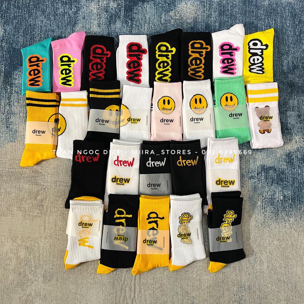 SOCKS DREW HOUSE - Tất Drew House - Tổng hợp Tất DREW HOUSE