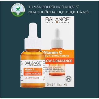 Serum vitamin C Balance Sáng da, Mờ thâm mụn 30ml