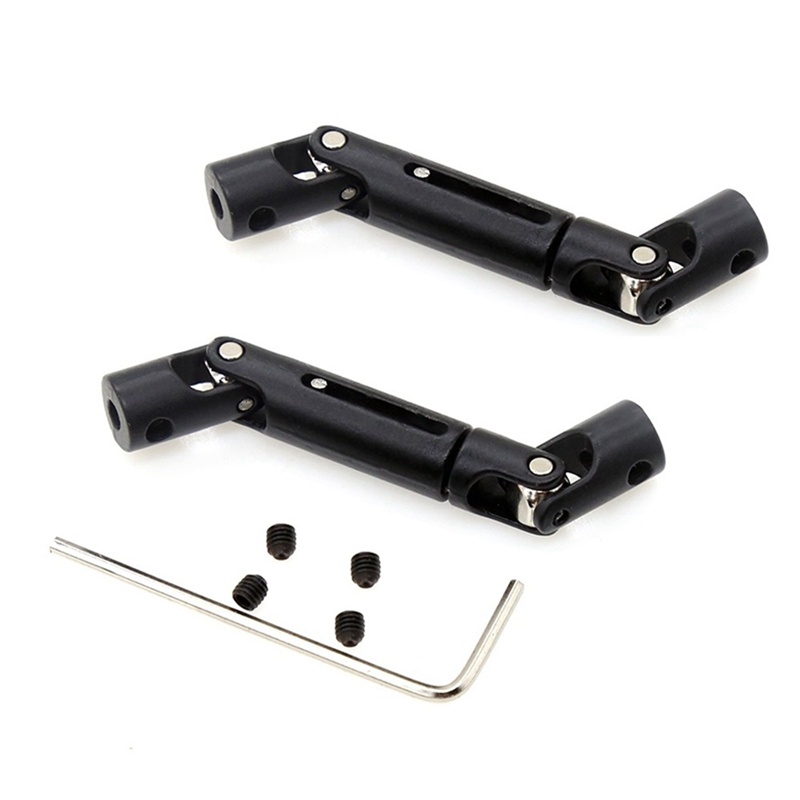 Set 2 Trục Truyền Động Bằng Kim Loại Thông Dụng Cho Xe Điều Khiển WPL D12 C14 C24 B16 B36 B24 MN D90 MN99S Henglong