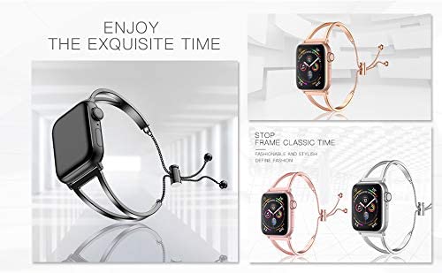 Dây Đeo Thép Không Gỉ Cho Đồng Hồ Thông Minh Apple Watch Series ultra 8 7 6 Se 5 4 3 2 1 Band 38mm 42mm 40mm 44mm45mm49mm