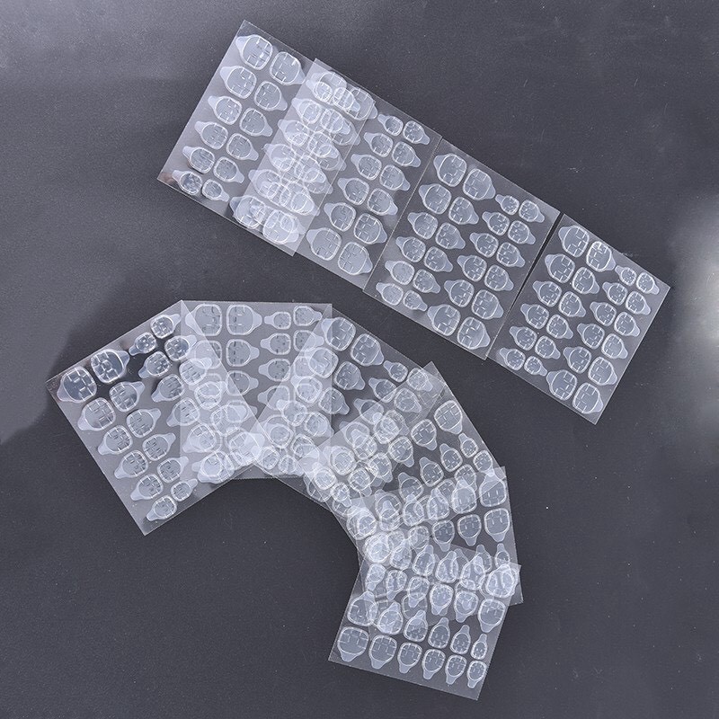 Set 24 móng tay giả họa tiết 3D cao cấp kèm keo dán họa tiết xanh lá phối hoa 007