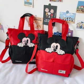 Túi Đeo Chéo In Hình Chuột Mickey Dễ Thương Thời Trang Mùa Hè 2020 Cho Bé