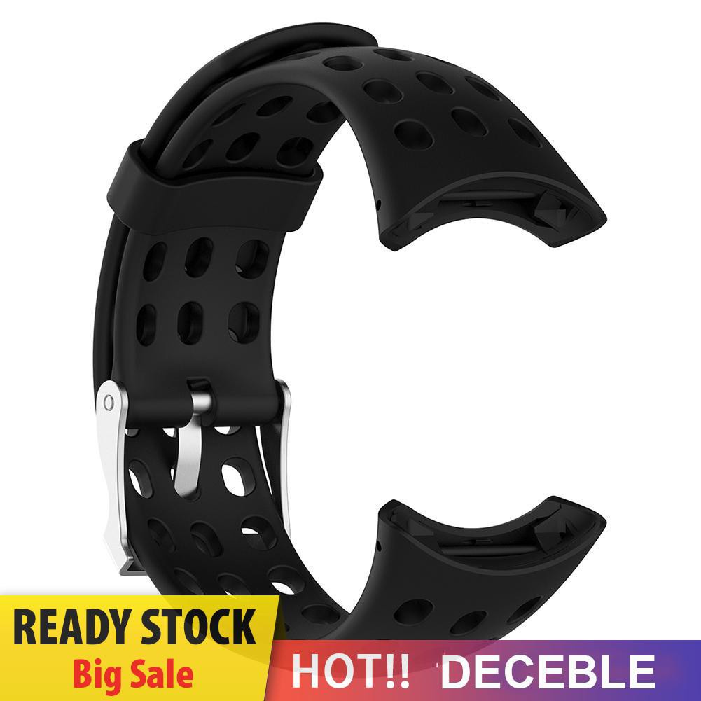 Deceble Silicone Bracelet Strap Watchband for SUUNTO M1 M2 M4 M5 M Series for Male
