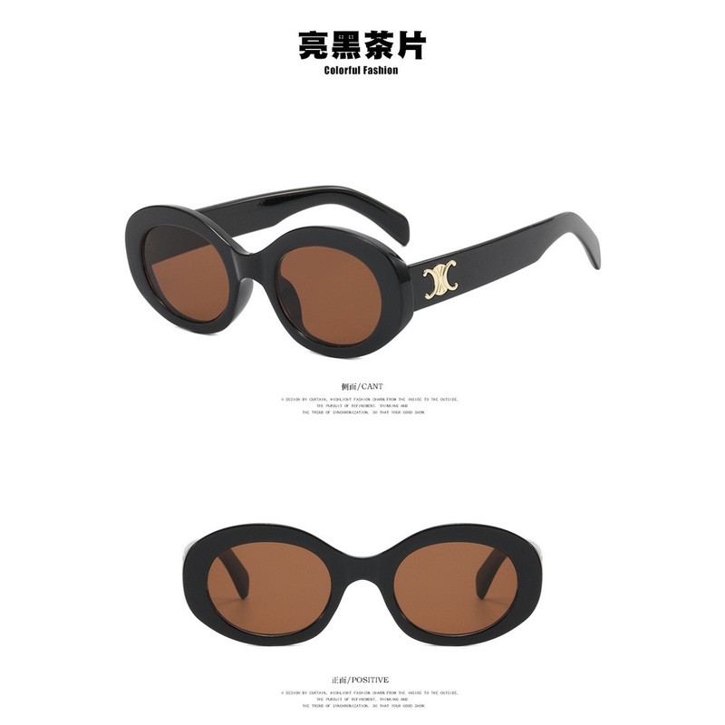 (KIQI-FASHION) COD Kính Mát Chống Tia UV400 Phong Cách Retro Thời Trang Cho Nam Và Nữ