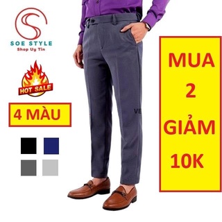  Quần vải nam SOE Style Vải Nhập khẩu không nhăn,xù,không ra màu,Dùng cho học sinh viên-công sở 