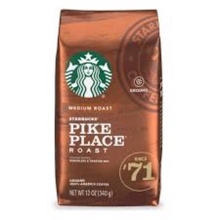 Cà phê starbucks medium roast ground coffee - mỹ