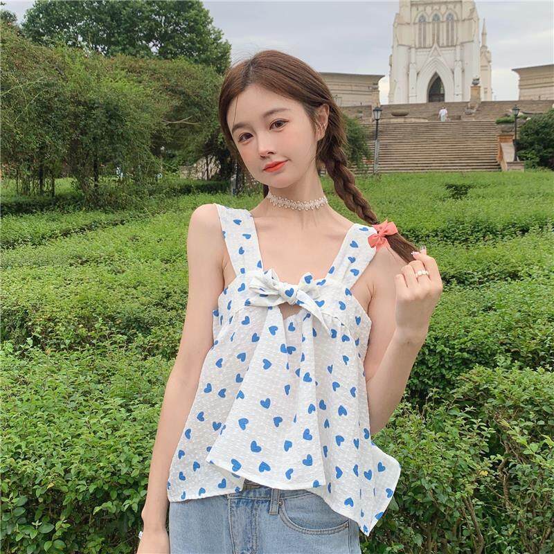 Áo croptop IELGY không tay cá tính cho nữ