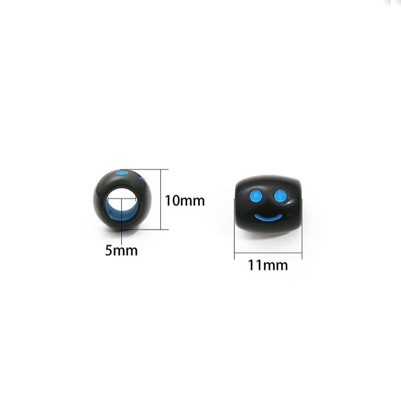 30 Hạt nhựa acrylic 5mm làm trang sức DIY