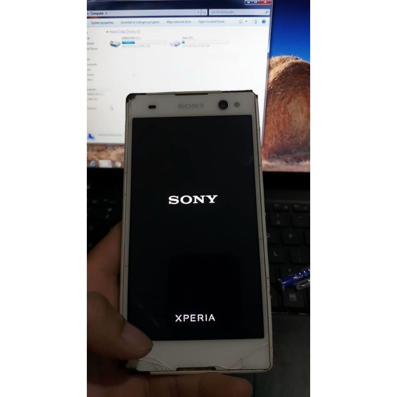 xác điện thoại sony Xperia c3