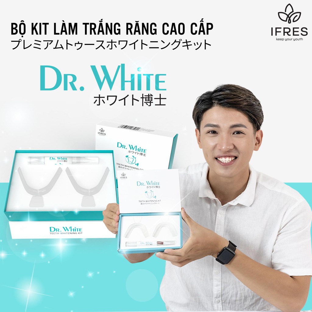 Gel trắng răng DR White, Gel làm trắng răng an toàn hiệu quả