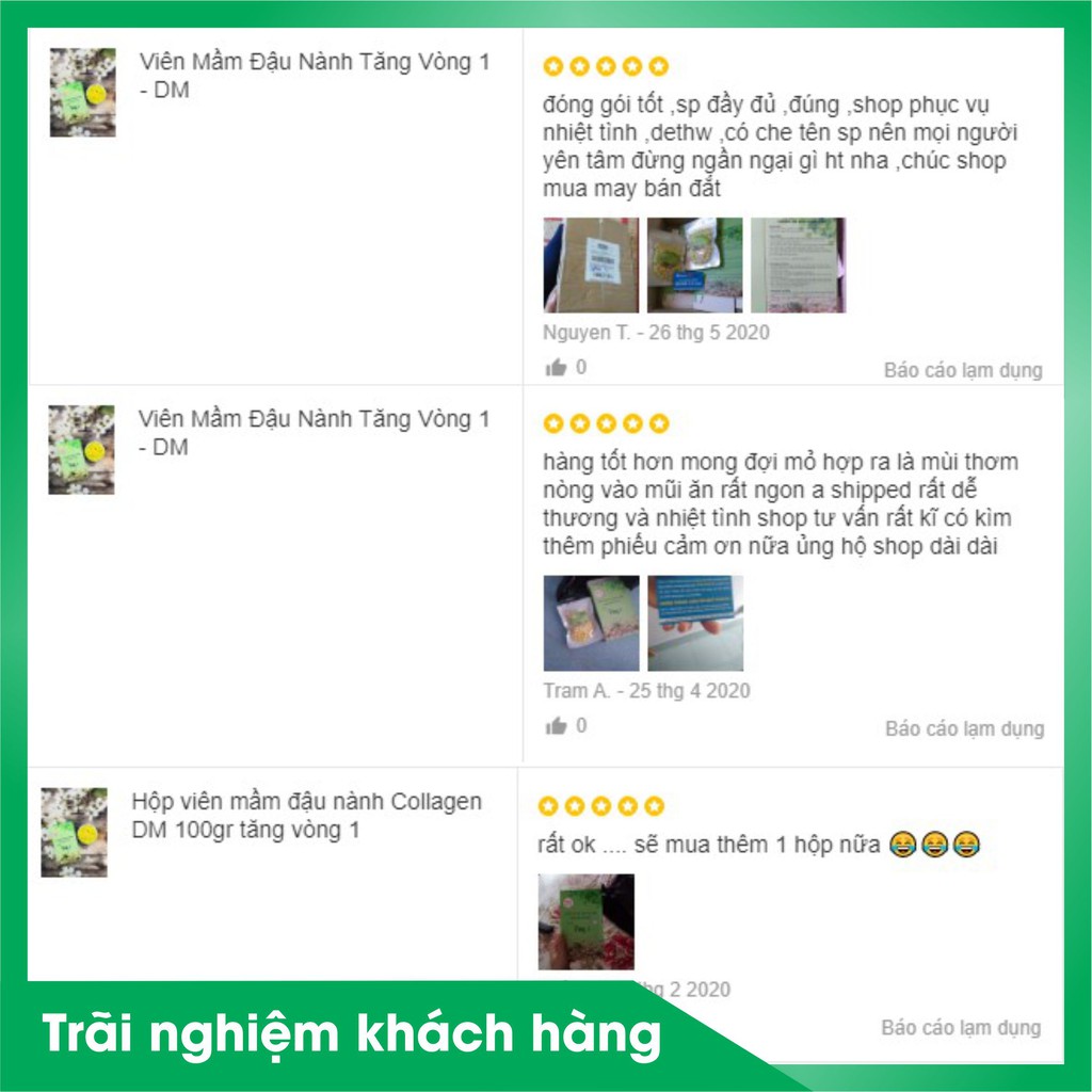 Mầm đậu nành tăng vòng 1 🎀 3 HỘP TẶNG THƯỚC ĐO 🎀 Mầm đậu nành tăng vòng 1 DM - Shop 5539 | Thế Giới Skin Care