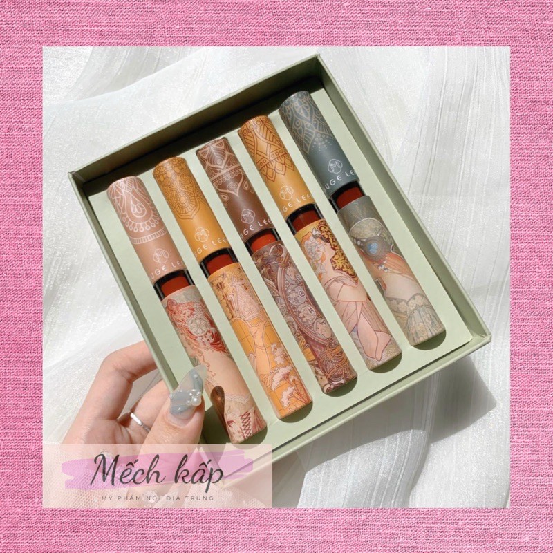 [MUGE LEEN] set 5 cây son love story siêu hot | BigBuy360 - bigbuy360.vn