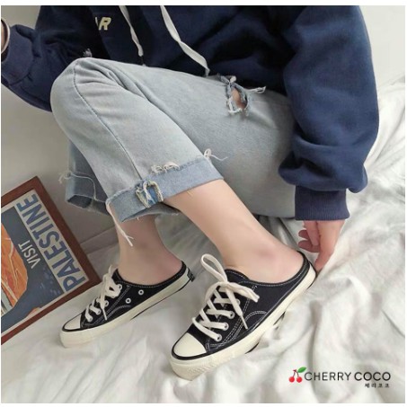 [Free ship đơn từ 50k] Giày hở gót nữ basic - Giày sục thời trang nữ korea SIÊU HOT. | BigBuy360 - bigbuy360.vn