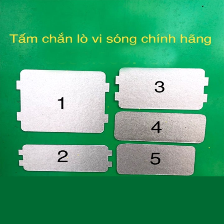 Tấm chắn sóng (amiang) lò vi sóng chính hãng (chọn mẫu)