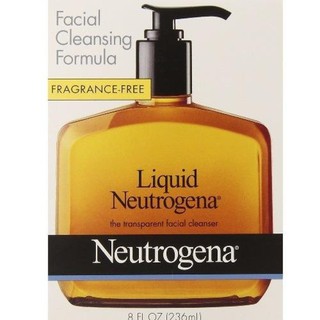 Nước rửa mặt cho da nhạy cảm Neutrogena Fragrance Free Liquid Facial Cleansing Formula 236ml
