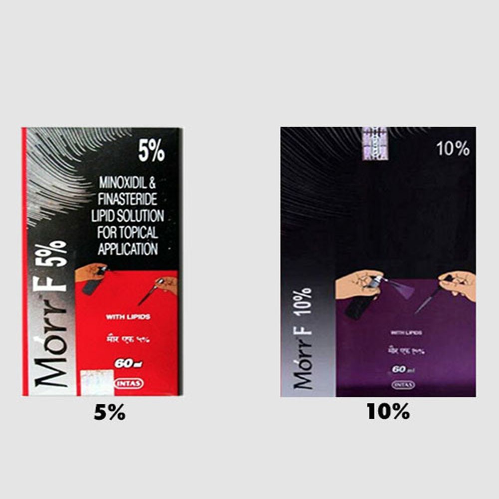 Serum mọc tóc - Minoxidil &amp; Finasteride 5% và 10% - Morr F 5% F5 và Morr F 10% F10 (60ml)