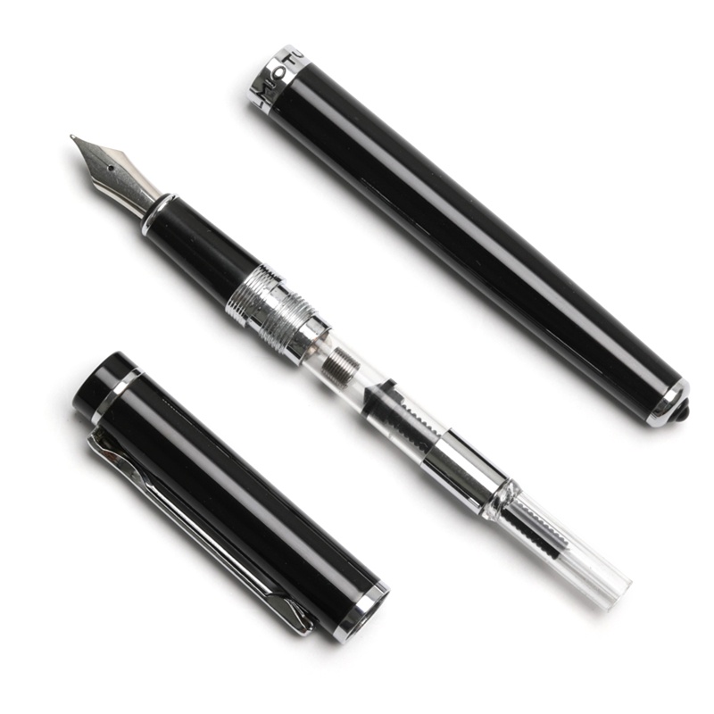 Goo Bộ Bút Máy Ngòi 0 5mm Bằng Kim Loại Kèm Hộp Chuyển Đổi Dành Cho Học Sinh