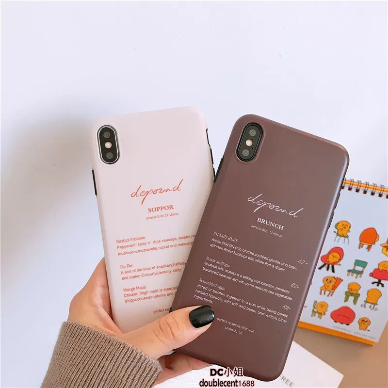 Ốp Điện Thoại Mềm Màu Đất Phong Cách Hàn Quốc Dành Cho Iphone 11 Pro Ixs Max Xr I 7 I 8 Plus Se 2 | BigBuy360 - bigbuy360.vn