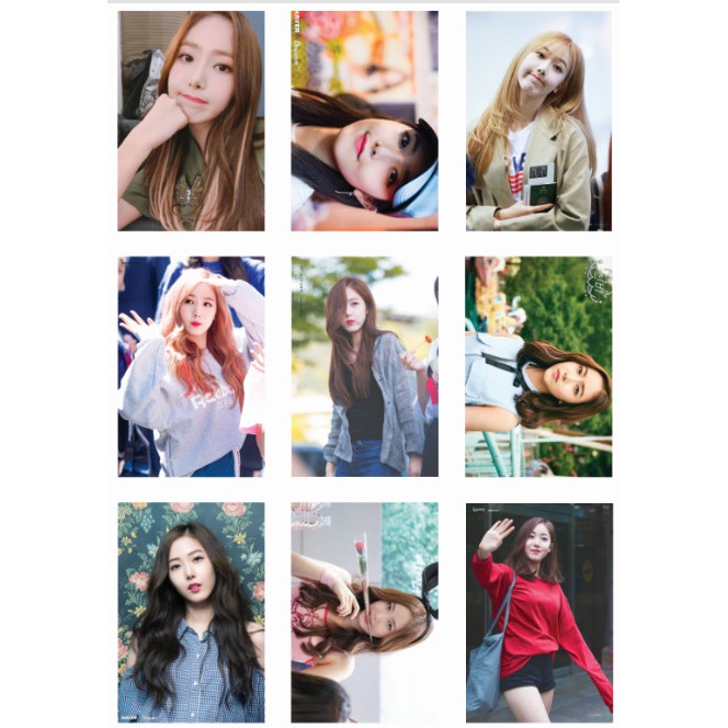 Lomo card 54 ảnh thành viên GFRIEND - SINB