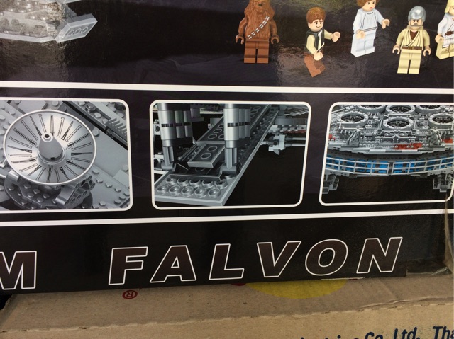 Mẫu mô Hình Lego LeLe 35002 Star War Falcon 3582