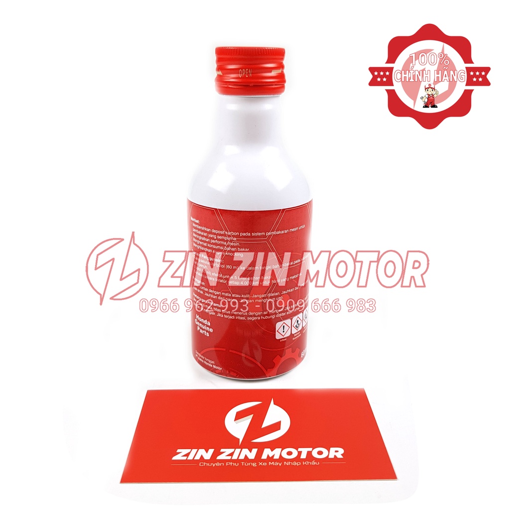 Chai súc kim phun/ béc phun Vario 125 K60R Vario 150 K59J Supra X 125 BeAT  K25 HIC60ML chính hãng Honda Indonesia