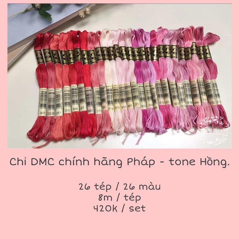 Chỉ DMC chính hãng Pháp cao cấp nhất thế giới