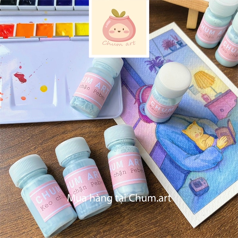 Chum Art Keo chặn màu nước từ Pháp