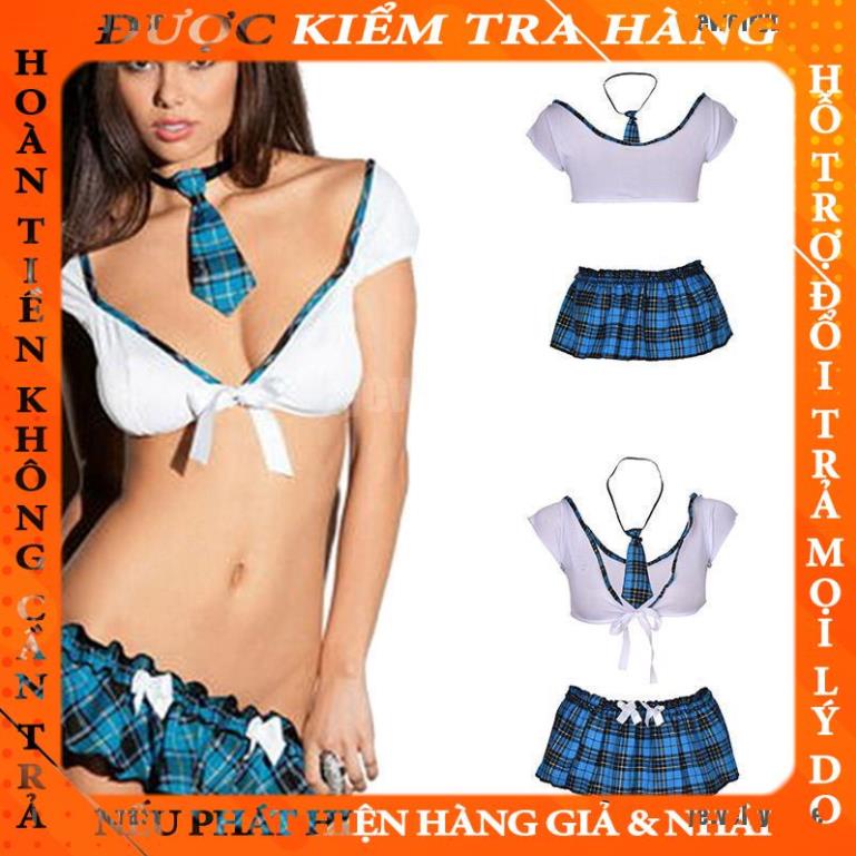Bộ đồ lót hóa trang đồng phục học sinh gợi cảm cho nữ  okhucli | BigBuy360 - bigbuy360.vn