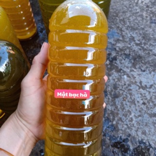 Mật ong bạc hà 1 lit nguyên chất 100%