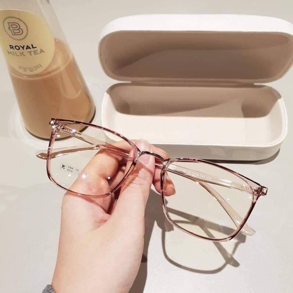Gọng kính nữ Trang nâu chất liệu nhựa dẻo hàn mắt tròn thời trang nhiều màu sắc - Gọng cận dẻo hàn quốc 2166 mã mới | BigBuy360 - bigbuy360.vn