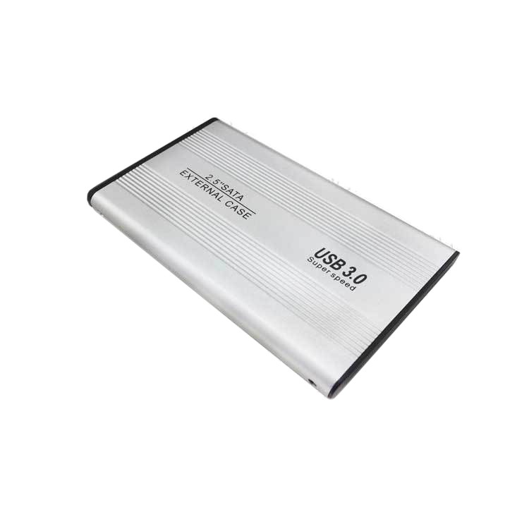 Hộp Đựng Ổ Cứng SATA USB 3.0 HDD BOX 2.5 inch chất liệu nhôm-Bạc