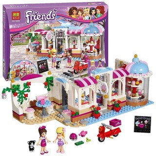 GIÁ RẺ NHẤT -Đồ chơi Lego friends 10496 + 01031- tiệm bánh của Naomi