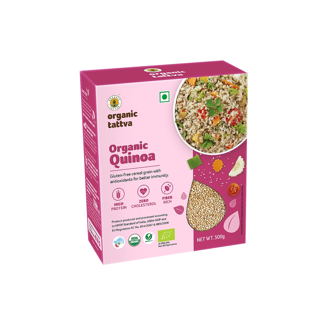 Hạt diêm mạch hữu cơ (Organic Quinoa) 500gr Hạt Quinoa hữu cơ