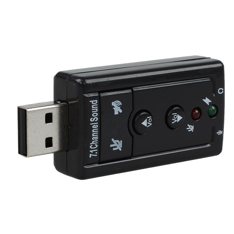 Set 2 Đầu Chuyển Đổi Thẻ Âm Thanh 7.1 (Windows 7 Usb 2.0 & Usb 5.1)