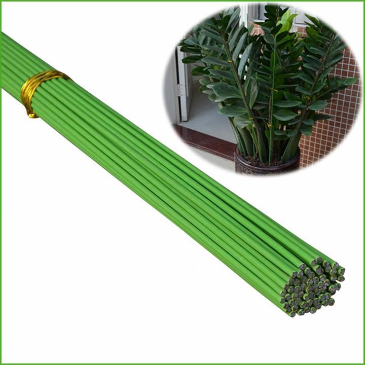 Set 1 kg que thép bọc nhựa màu xanh phi 3.5mm, dài 90cm hoặc 120cm