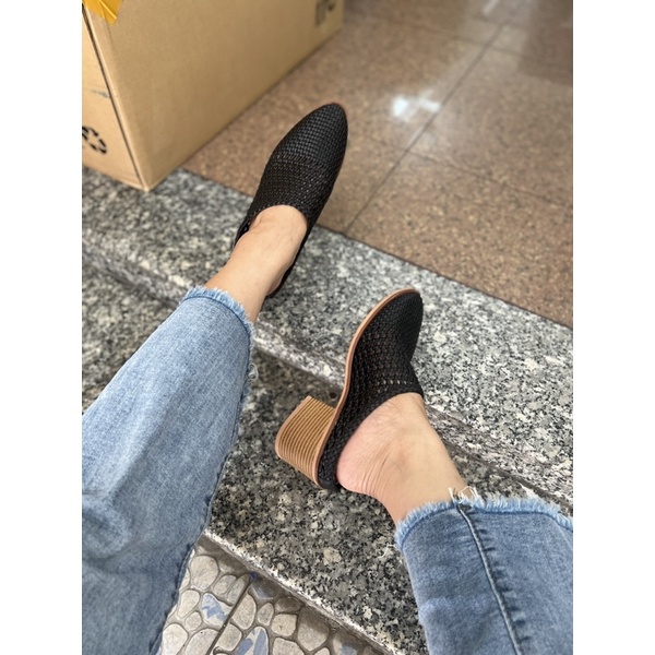 Sục rọ cao gót nữ