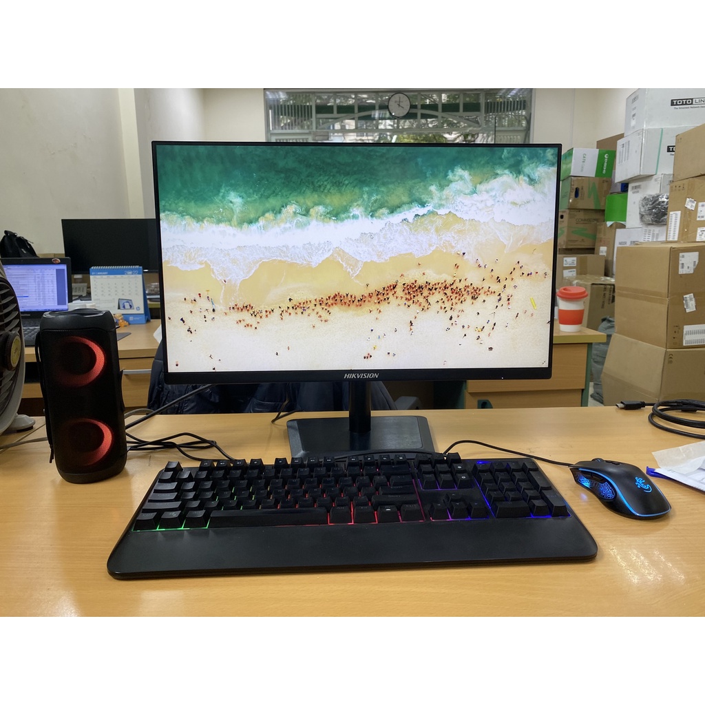 Màn hình máy tính camera HIKVISION 18.5'', 21.5'',23.8'',27''inch, chính hãng bảo hành 36 tháng