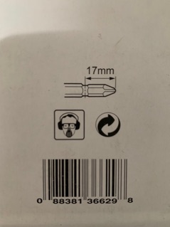 MŨI BẮT VÍT 2 ĐẦU MAKITA D-34833