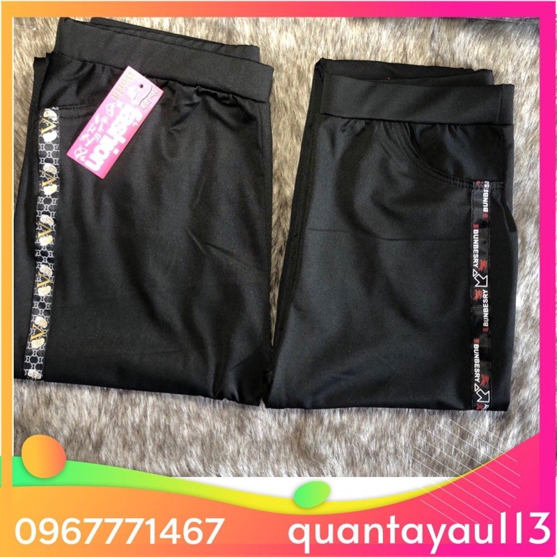 Quần legging Nữ chất cotton co dãn 4 chiều, thiết kế Dài từ 40 đến 70kg