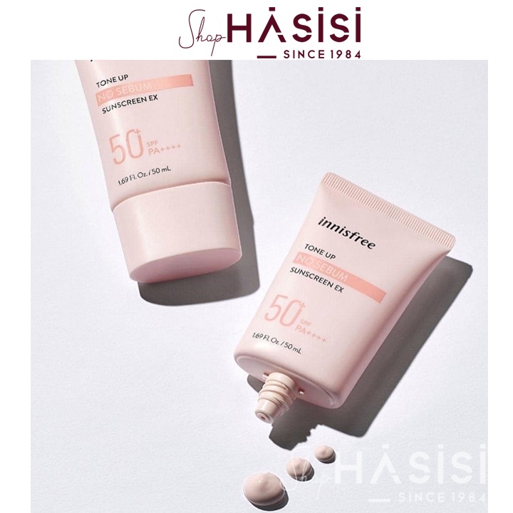 Kem Chống Nắng Nâng Tông Da INNISFREE TONE UP NO SEBUM SUNSCREEN SPF50/PA+++ 50ml