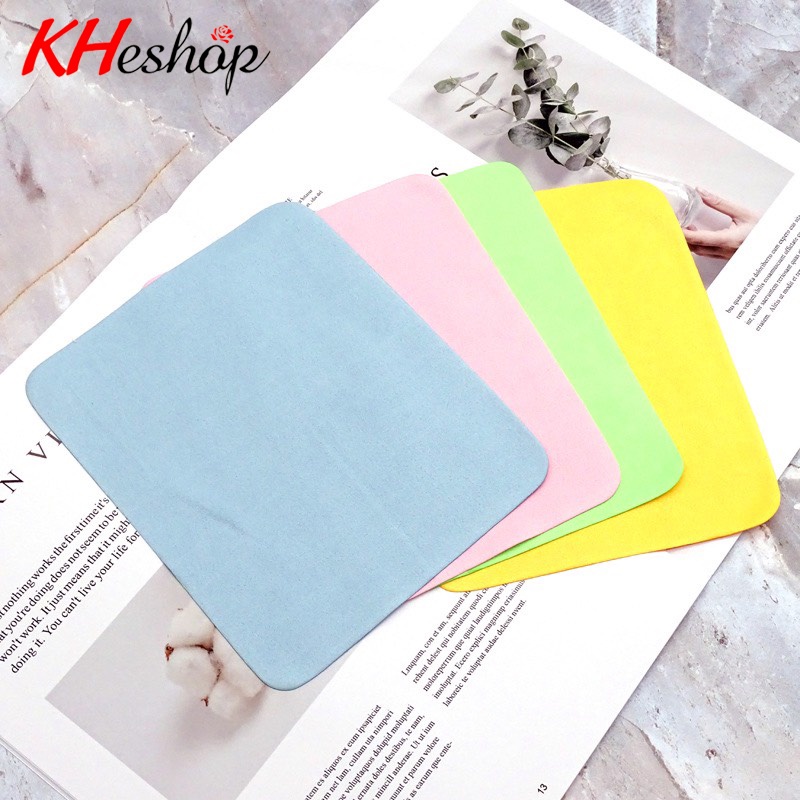 Khăn Nhung lau kính, màn hình điện thoại máy tính ống kính chuyên dụng mã Y6030