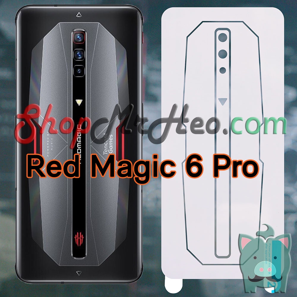 Dán Dẻo PPF Full Mặt Sau Lưng ZTE Nubia Red Magic 6 Pro - 6 - 6S - 6R - Magic 5G - 5S - 5