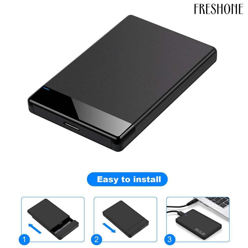 Hộp Đựng Ổ Cứng Ngoài HDD USB 3.0 Mini Cho 2.5 Inch SATA | BigBuy360 - bigbuy360.vn