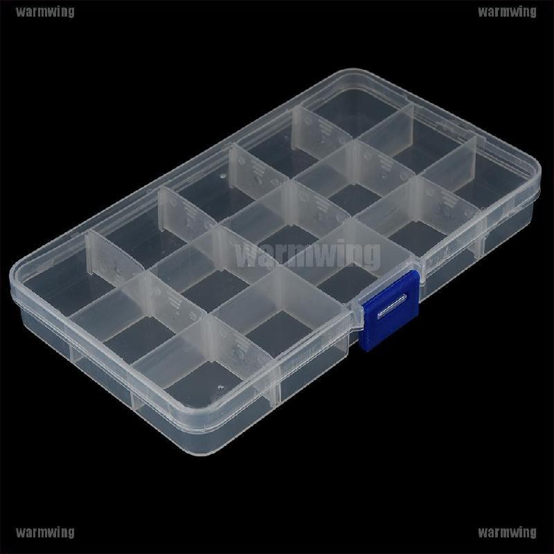 Hộp Đựng Mồi Câu Cá 15 Ngăn Tiện Lợi