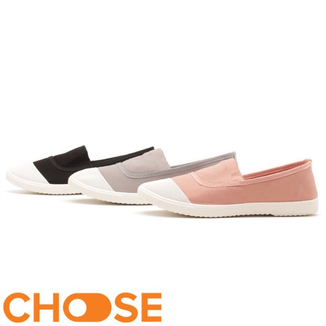 Giày Nữ Choose Vải Slipon Gía Rẻ Sinh Viên Thời Trang Dạo Phố GK1K1