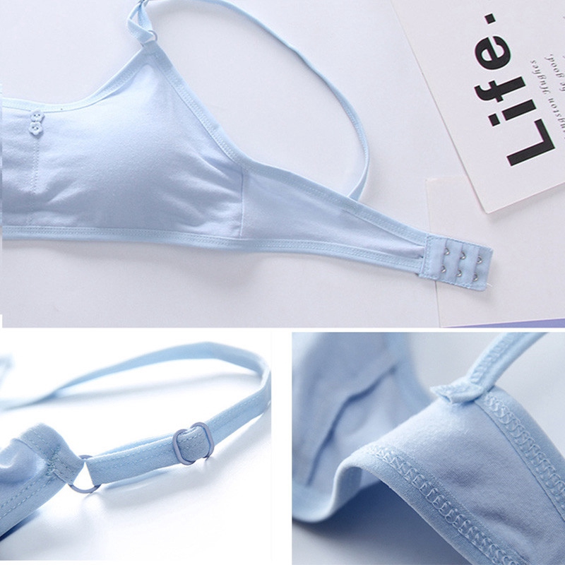 Áo Ngực Tập Thể Thao Chất Liệu Cotton Pha Hai Lớp Cho Nữ