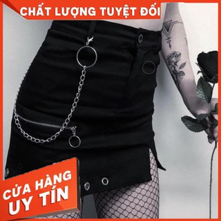 Chân váy CHAIN RINGS ( có ảnh thật phía sau ) kèm cả dây xích