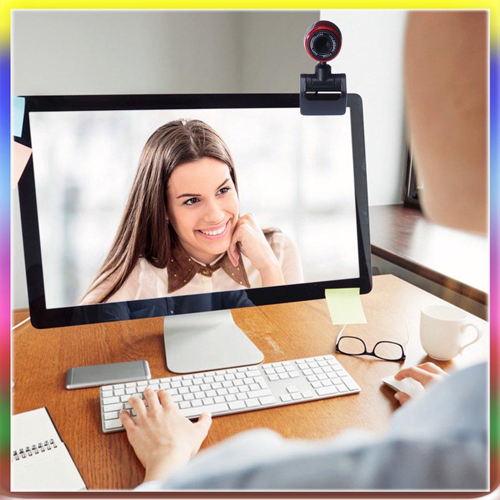 Webcam 6 = USB2.0 Độ Phân Giải Cao Kèm Mic Cho Máy Tính / Laptop | BigBuy360 - bigbuy360.vn